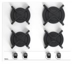 TEKA Plita gaz EASY GBC 64000 WHITE, 60 cm, Gratare Fonta