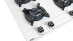 TEKA Plita gaz EASY GBC 64000 WHITE, 60 cm, Gratare Fonta - imagine 4