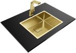 TEKA Chiuveta bucatarie Flexlinea RS15 50.40, 540x440mm, inox - Brass - imagine 2