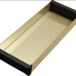 Tava Franke Inox Gold este o tavă elegantă și durabilă, fabricată din inox. Este perfectă pentru prepararea diferitelor alimente în bucătăria ta.