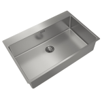 TEKA Chiuveta bucatarie FORLINE RS15 71.40 SilentSmart, 1 cuva, 75X50 cm, Inox - imagine 2