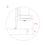 TEKA Combina frigorifica incorporabila RBF 73395 FI, Total No Frost, 267 l - imagine 7