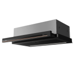 TEKA Hotă Telescopică Design Infinity, CNL 6415 PLUS G1, Ecopower, 5+1 Turbo, 393 m3/h, 60 cm, Negru Mat - imagine 3
