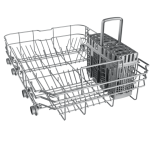 TEKA Mașină de spălat vase free-standing TOTAL DFS 44750 WH, 10 seturi, 7 programe de spălare, 5 nivele de temperatură, 45 cm, Alb - imagine 5