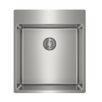 TEKA Chiuvetă bucătărie Forline RS15 40.40, 1 cuvă, 44 x51 cm, inox