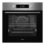 TEKA Cuptor multifuncţional cu piroliză Easy, HCB 6370 P SS, 10 funcţii de preparare, Grill / Maxi Grill, 71l , A+, Inox