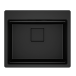 FRANKE Chiuvetă bucătărie Kubus 2 Pro KNG 610-53, set accesorii incluse, Negru Mat