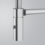 FRANKE Baterie bucătărie Pescara Semi Pro cu duș Extractibil și jet dublu, Inox - imagine 5