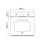 FRANKE Pachet Classic Line Negru, Plita Gaz FHCL 604 3G TC ON + Cuptor Electric incorporabil FCL 86 H ON - imagine 5