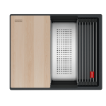 FRANKE Chiuveta Fragranite KNG PRO 110-52 Nero, accesorii incluse, montaj sub blat - imagine 2
