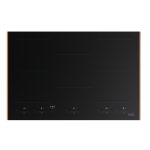 FRANKE Plită cu Inducție Mythos FMY 805 I F KL, Touch Control, Booster, Negru cu Profile Copper