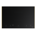 FRANKE Plită cu Inducție Mythos FMY 805 I F KL, Touch Control, Booster, Negru cu Profile Gold