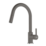 FRANKE Baterie bucătărie Smart Lina J cu dus extractibil, Stone Grey