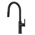 FRANKE Baterie bucătărie Maris Stripes cu dus extractibil, Matte Black
