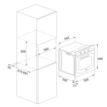 FRANKE Pachet Classic Line Panna, Plita Gaz FHCL 604 3G TC PW C + Cuptor Electric incorporabil FCL 86 H PW - imagine 5