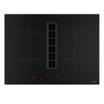 FRANKE Hotă cu Plită cu Inducție Smart FSM 7072 4RC R HI – 4 Zone, Control Direct Touch, Sticlă Neagră Lucioasă