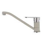 TEKA Baterie Easy MF 2TB cu pipa joasa, granit Topasbeige
