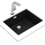 TEKA Chiuvetă Total Radea 50.40 M-TG, 556x456mm,1 cuvă tegranit negru - imagine 5