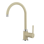 TEKA Baterie Easy SP 995 Topasbeige, pipa rotativa inalta, finisaj granit