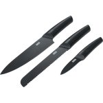 FRANKE Set 3 Cutite Inox negru